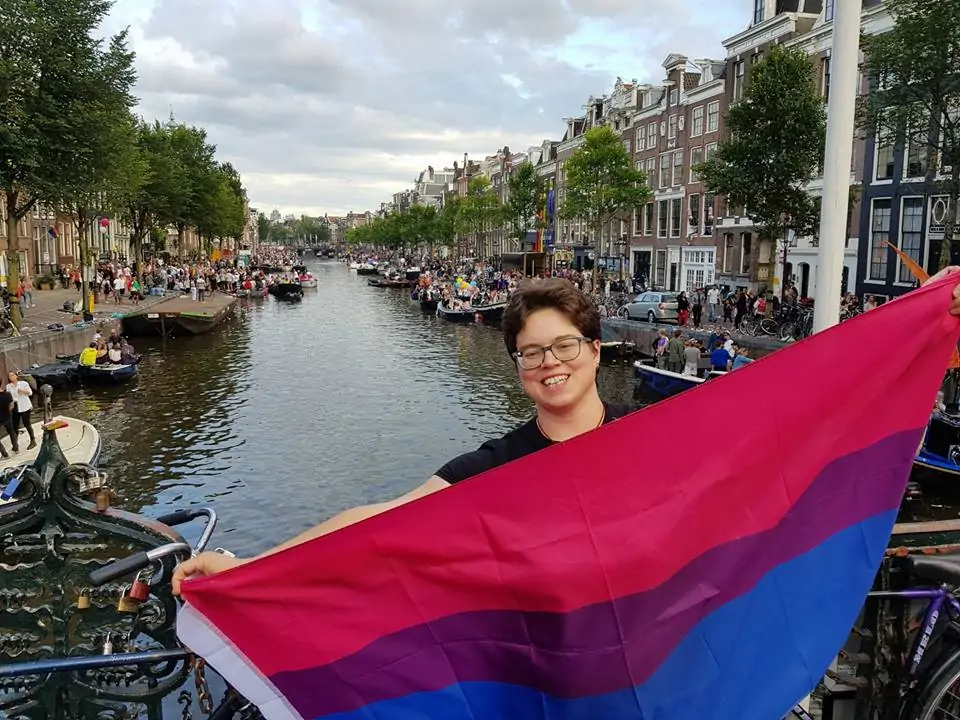 Iris Westerhof Amsterdam pride 2017